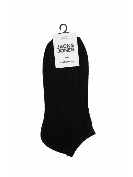 Чоловічі чорні короткі шкарпетки Jack Jones