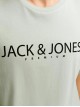 Чоловіча футболка з логотипом Jack Jones зеленого кольору