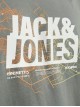 Чоловіча футболка з принтом Jack Jones зеленого кольору