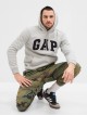 Чоловічі сірі худі GAP з капюшоном