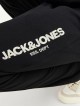 Чоловічі чорні спортивні штани від бренду Jack Jones