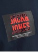 Чоловіча синя футболка з принтом Jack Jones в стилі Regular Fit