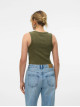 Жіночий топ Dark Olive від Vero Moda - стильний вибір для сучасних жінок