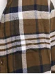 Чоловіча зелена сорочка в клітинку Jack Jones з довгим рукавом Slim Fit