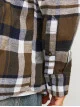 Чоловіча зелена сорочка в клітинку Jack Jones з довгим рукавом Slim Fit