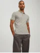 Чоловіча бежева поло футболка Jack Jones Slim Fit