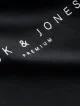 Чоловіча чорна футболка з лого-принтом Jack Jones, стандартний крій Regular Fit